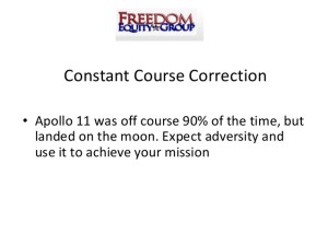 course correction apollo